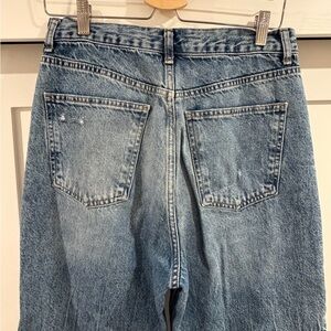 Zara Blue Flare & Wide Leg Jeans